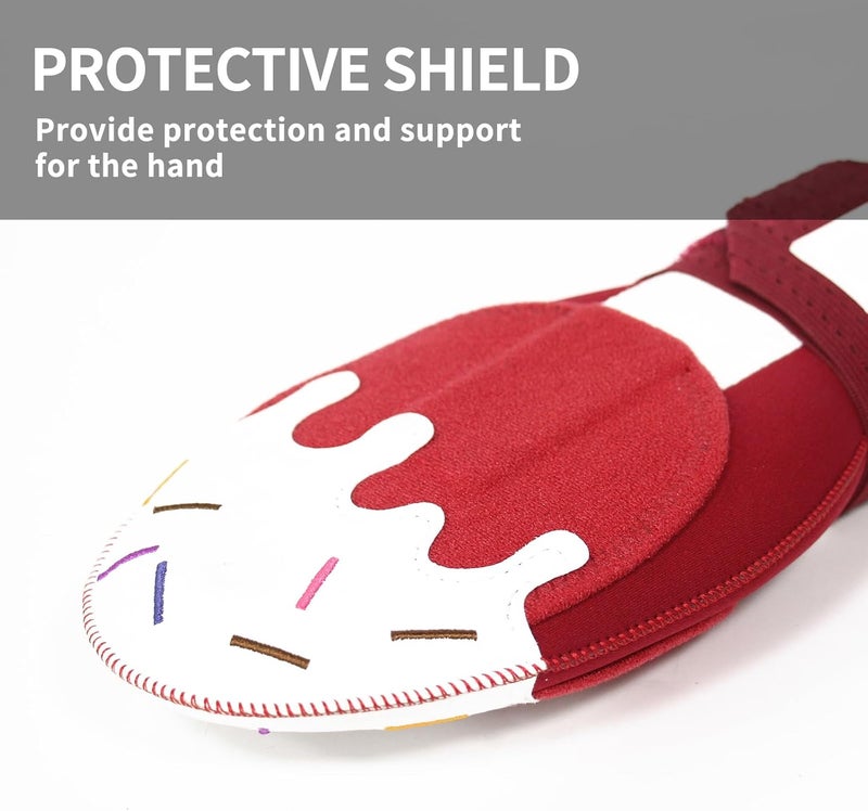Heyear Baseball Sliding mitt, Sliding Mitt for Youth, Baseball Softball Glove for Hand Protection, Breathable and Durable, Adjustable Elastic Wrist Strap, Ambidextrous Design - Image 3